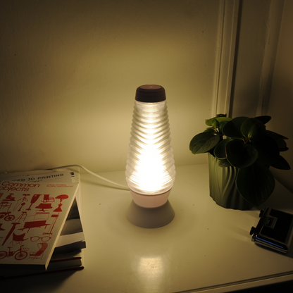 Glow with the flow. - Sustainable lava lamp