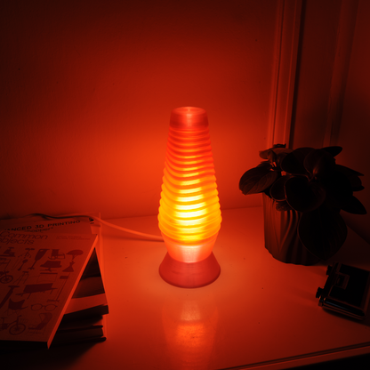 Glow with the flow. - Sustainable lava lamp