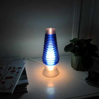 Glow with the flow. - Sustainable lava lamp