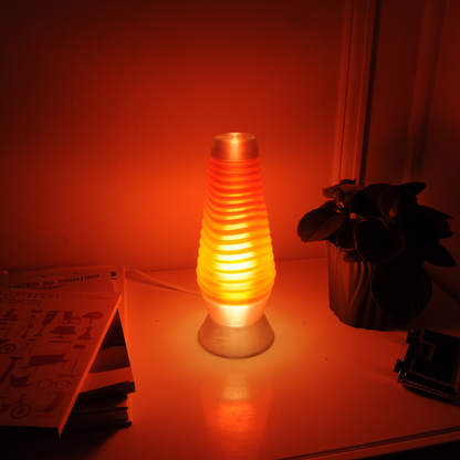 Glow with the flow. - Sustainable lava lamp