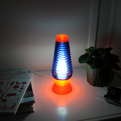 Glow with the flow. - Sustainable lava lamp
