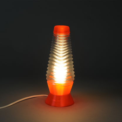 Glow with the flow. - Sustainable lava lamp