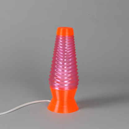 Glow with the flow. - Sustainable lava lamp