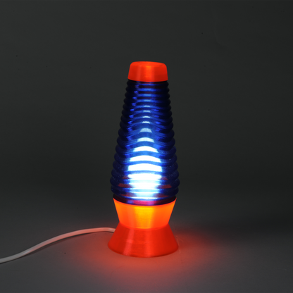 Glow with the flow. - Sustainable lava lamp