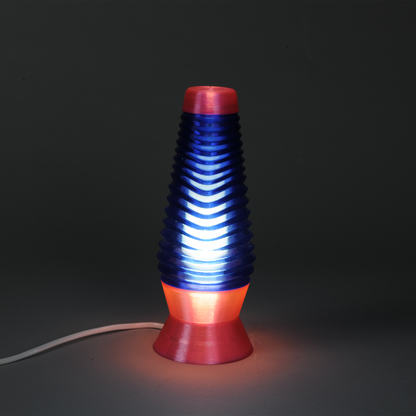 Glow with the flow. - Sustainable lava lamp