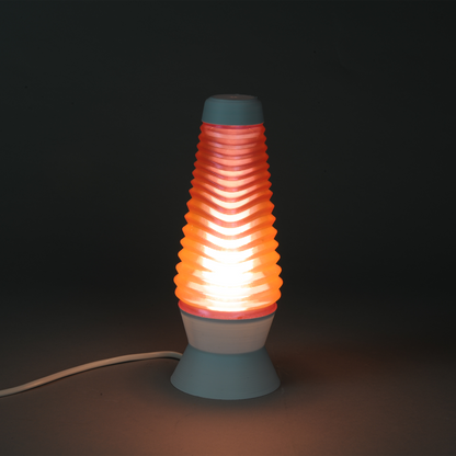 Glow with the flow. - Sustainable lava lamp